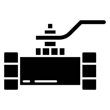 Su Denetim simgesi vektör illüstrasyonu