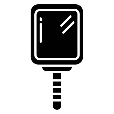 Ayna simgesinin İllüstrasyon Vektörü grafiği