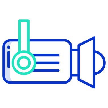 Basit vektör simgesi, Spotlight illüstrasyonu