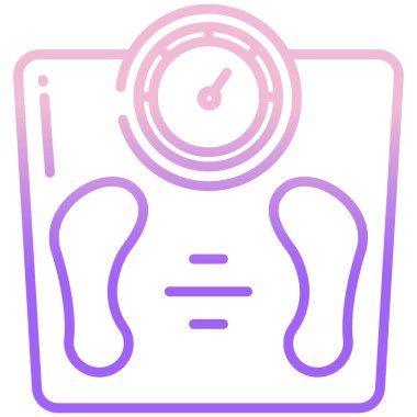 ağırlık ölçekli vektör illüstrasyonu