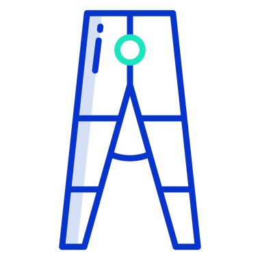 Peg. Web simgesi basit illüstrasyon