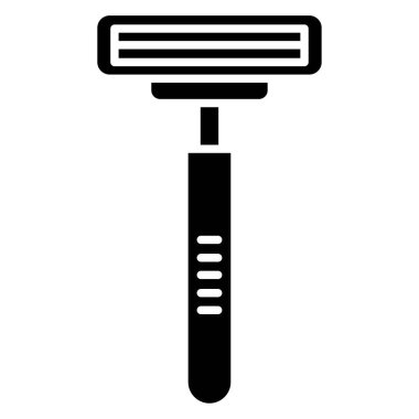 Tıraş bıçağı. Basit vektör illüstrasyonu