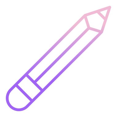 Kalem. Web simgesi basit illüstrasyon