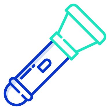 el feneri. Web simgesi basit illüstrasyon