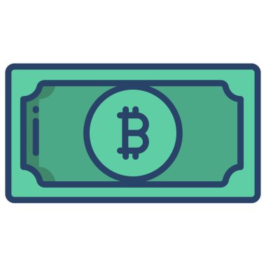Para için. Web simgesi basit illüstrasyon
