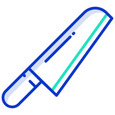 Bıçak. Web simgesi basit illüstrasyon