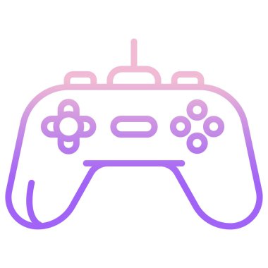 Oyun kolu. Web simgesi basit illüstrasyon