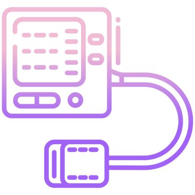 Kan Baskısı simgesinin vektör illüstrasyonu