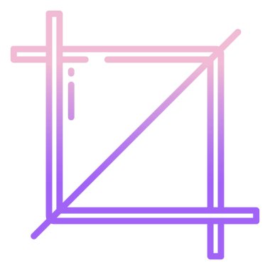 Basit vektör simgesi, Kırpma resminin çizimi