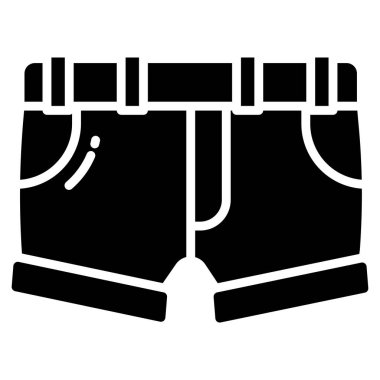 Dalış yeleği ikonu. Web için scuba kıyafet vektör simgelerinin basit çizimi