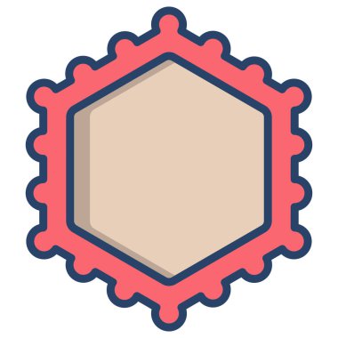 çerçeve simge vektör çizim 