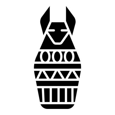 Bir cadı simgesinin vektör illüstrasyonu