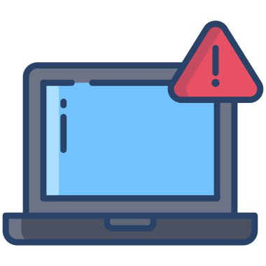 Bilgisayar. Web simgesi basit tasarım