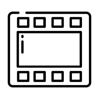 Makara. Web simgesi basit illüstrasyon