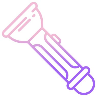 el feneri. Web simgesi basit illüstrasyon