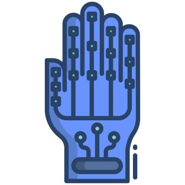 Bir müzik simgesinin vektör illüstrasyonu