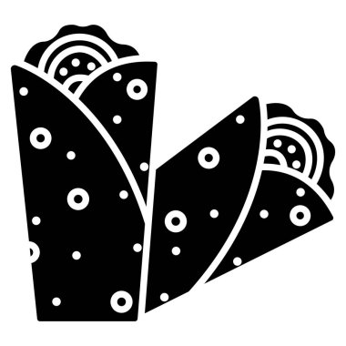 Yemek. Web simgesi basit tasarım