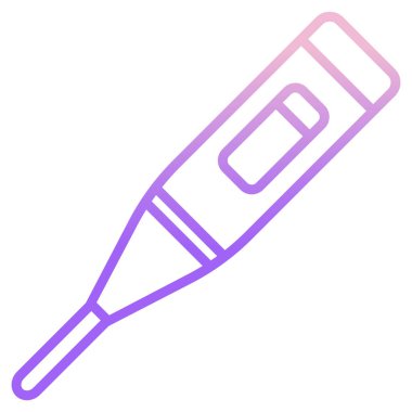 Sıcaklık basit simgesi, vektör çizim