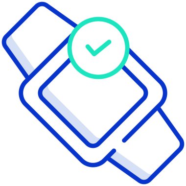 bilek saat vektör illüstrasyon tasarımı