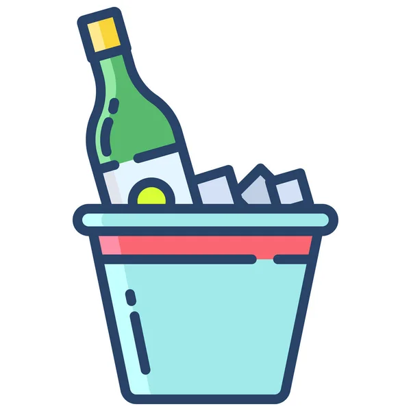 Icono Web Cerveza Ilustración Vectorial — Archivo Imágenes Vectoriales