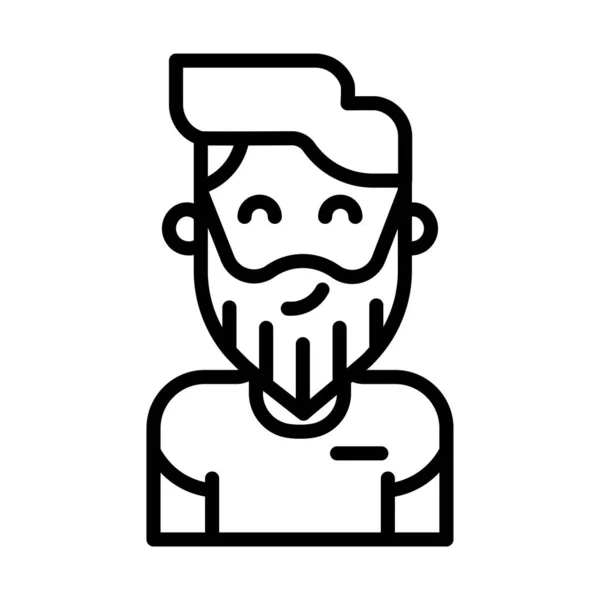 Ilustração Vetor Web Ícone Avatar — Vetor de Stock