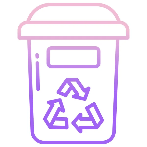 Recycle Pictogram Vector Illustratie — Stockvector