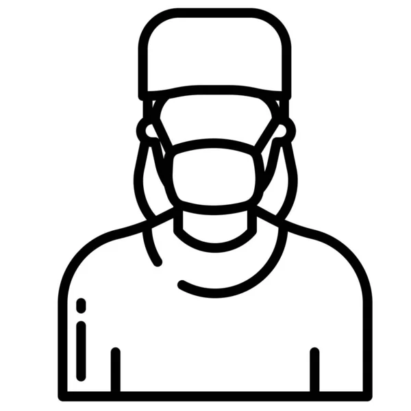 Icono Médico Vector Ilustración — Vector de stock