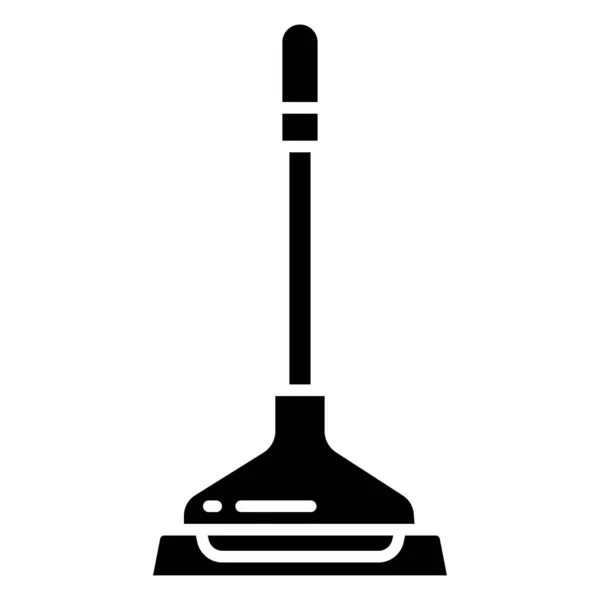 Ilustração Vetorial Único Ícone Sweeper — Vetor de Stock