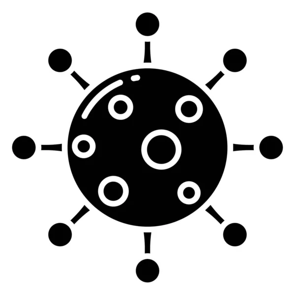 Virus Einfaches Symbol Vektorillustration — Stockvektor