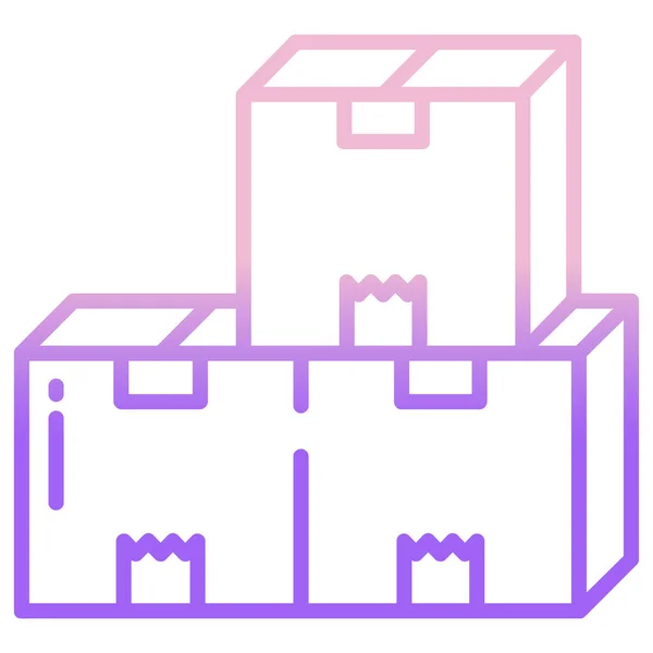 Feld Web Symbol Einfache Illustration — Stockvektor