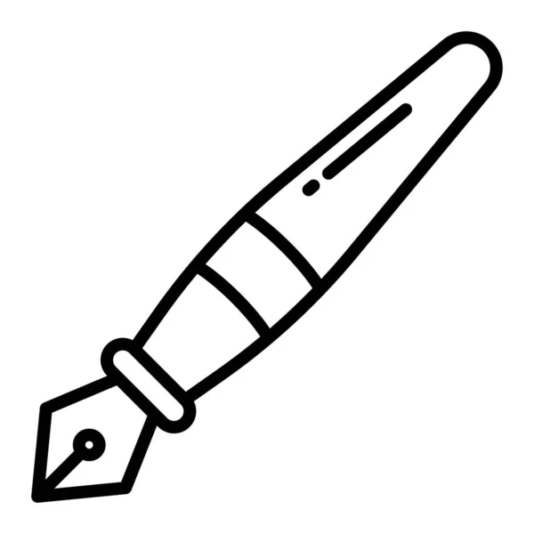 钢笔图标 Web铅笔矢量图标的简单说明 — 图库矢量图片