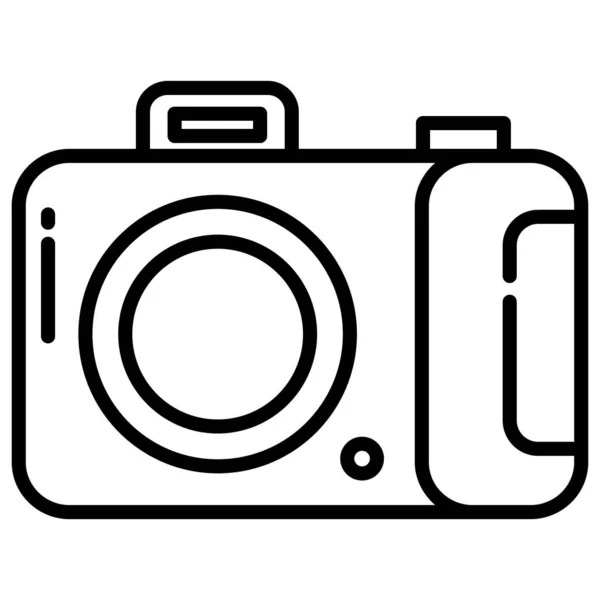 Camera Web Icon Simple Illustration — Stock Vector