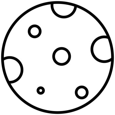 Top çizgisinin vektör illüstrasyonu