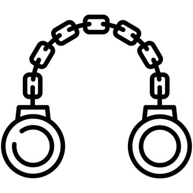 Kelepçe simgesi, vektör en iyi düz simge.