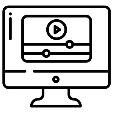 geçiş web simgesi basit vektör illüstrasyonu