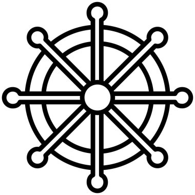 Çapa. Web simgesi basit illüstrasyon