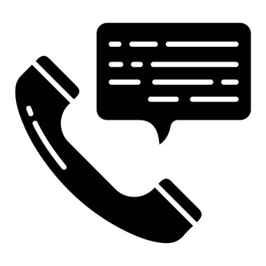 telefon web simgesi, vektör çizim 