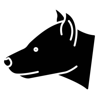 Balık. Web simgesi basit illüstrasyon