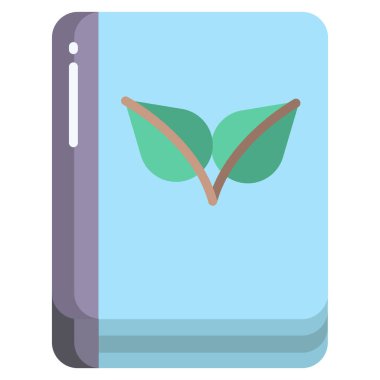 kitap simgesi vektör illüstrasyonu