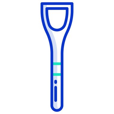 Beyaz arkaplanda basit vektör simgesi