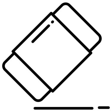 silgi vektör resimleme arkaplanı 