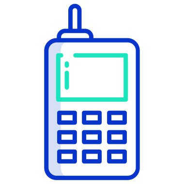 telefon web simgesi, vektör çizim