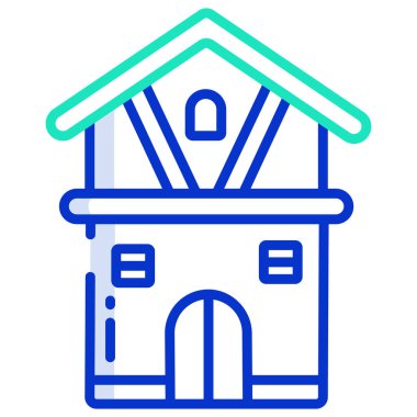 Modern eğitim simgelerinin vektör illüstrasyonu