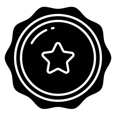 yıldız simgesi, vektör çizimi