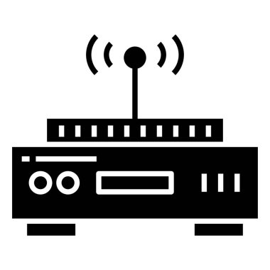 Wi-fi yönlendirici. Basit resimleme