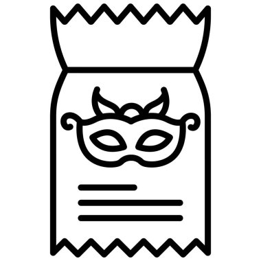 Biletler, web simgesi basit tasarım