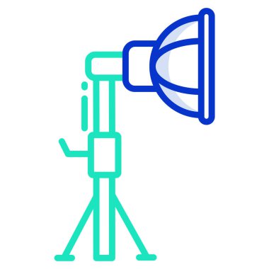 şemsiye basit simgesi, vektör çizim