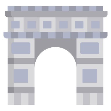 Basit vektör simgesi, Zafer Takı 'nın çizimi