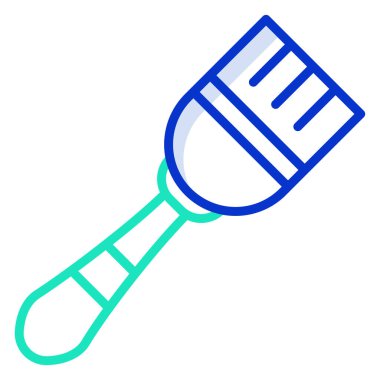 fırça. Web simgesi basit illüstrasyon