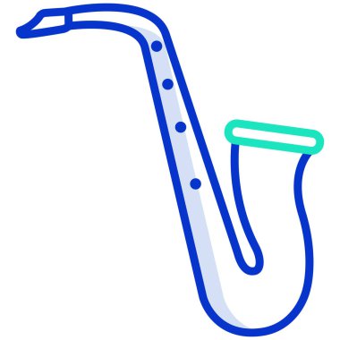 Bir müzik enstrümanının çizimi